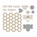 Spellbinders Glimmer Hot Foil -kuviolevy -ja stanssisetti Just Bee-cause