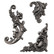 Tim Holtz Idea-Ology Metal Adornments -koristeet Flourish