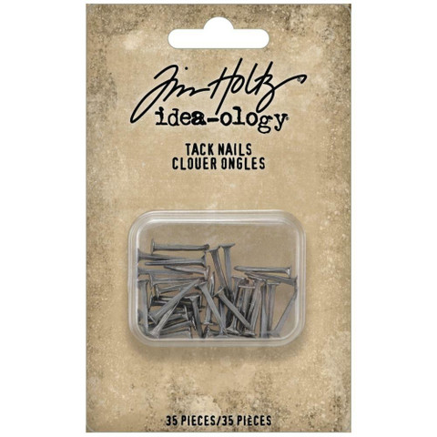 Tim Holtz Idea-Ology Metal Adornments -koristeet Tack Nails