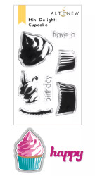 Altenew Mini Delight:  Cupcake -leimasin- ja stanssisetti