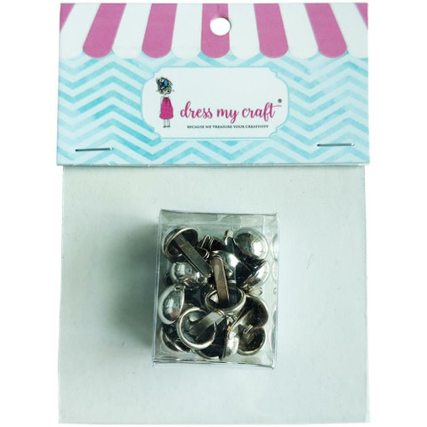 Dress My Craft haaraniitit, kromi, 10 mm