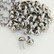Dress My Craft haaraniitit, kromi, 12 mm
