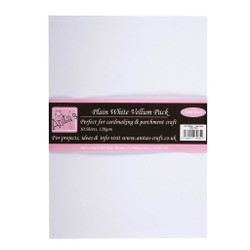 Anita's A4 Parchment Vellum -kuultopaperi, valkoinen, 120 g