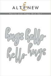 Altenew Hello and Hugs -stanssi