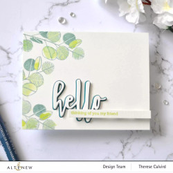 Altenew Hello and Hugs -stanssi