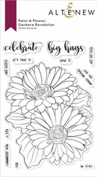 Altenew Paint-A-Flower: Gerbera Revolution -leimasinsetti