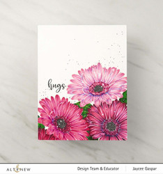 Altenew Paint-A-Flower: Gerbera Revolution -leimasinsetti