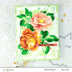 Altenew Bountiful Bouquet -leimasinsetti