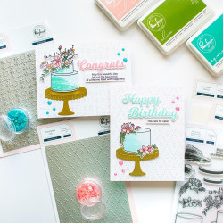 Pinkfresh Studio leimasinsetti Celebrate In Style