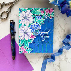 Pinkfresh Studio stanssi Modern Script Sentiments