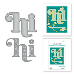 Spellbinders stanssisetti Stitched Hi