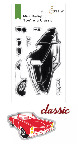 Altenew Mini Delight: You're a Classic -leimasin- ja stanssisetti