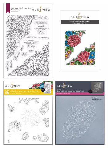 Altenew Craft Your Life Project Kit: Florescence -setti