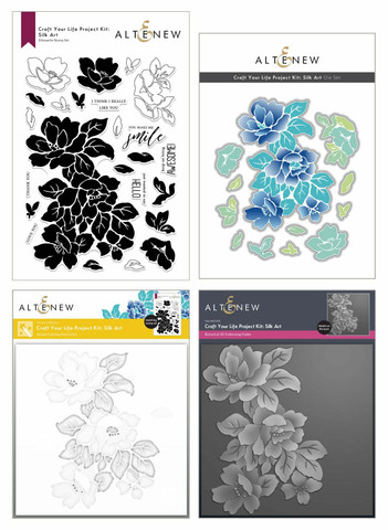 Altenew Craft Your Life Project Kit: Silk Art -setti