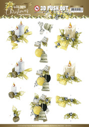 Precious Marieke Golden Christmas 3D-kuvat Christmas Candles