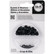 We R Eyelets & Washers Standard, sirkat prikkoineen, 35 kpl, musta