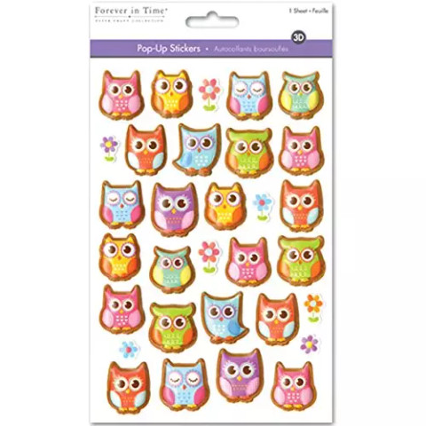 MultiCraft 3D Pop-Up tarra-arkki Owls