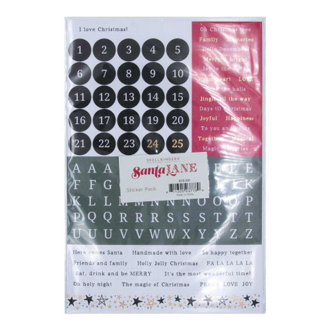 Spellbinders  tarrapakkaus Santa Lane