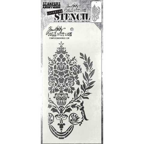 Tim Holtz Crest -sapluuna