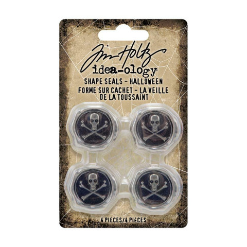 Tim Holtz Idea-Ology Metal Shape Seals -koristeet Halloween