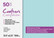 Crafter's Companion Vellum -paperipakkaus Ice Blue, 3.5