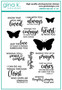Gina K. Designs leimasin Sympathy and Love