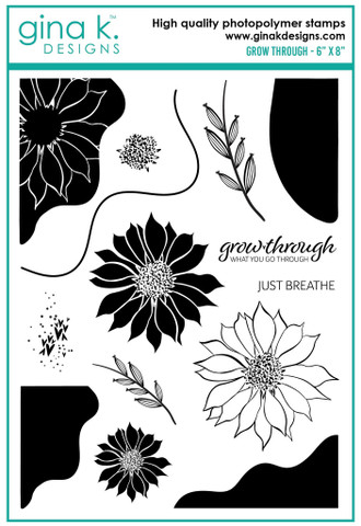 Gina K. Designs leimasin Grow Through