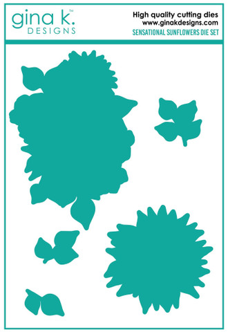 Gina K. Designs stanssi Sensational Sunflowers