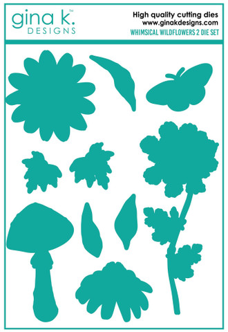 Gina K. Designs stanssi Whimsical Wildflowers 2