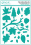 Gina K. Designs stanssi Beautiful Leaves