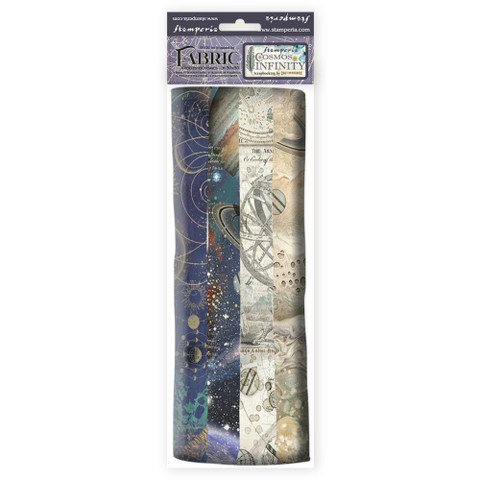 Stamperia Fabric Sheets -kangaspalat, Cosmos Infinity