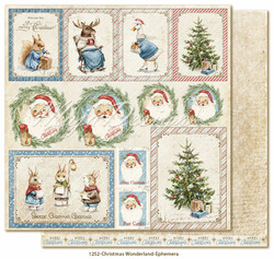  Maja Design Christmas Wonderland skräppipaperi Ephemera