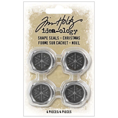 Tim Holtz Idea-Ology Metal Shape Seals -koristeet, Christmas