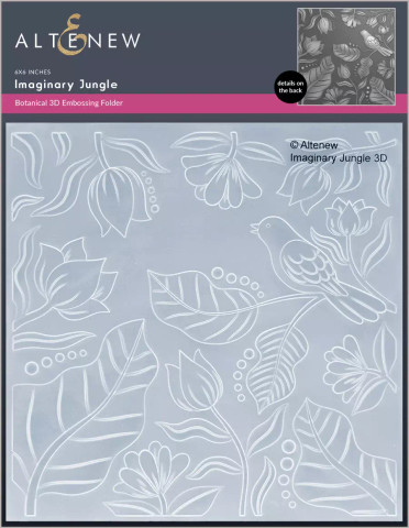 Altenew 3D kohokuviointikansio Imaginary Jungle