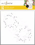 Altenew Mistletoe Wreath -sapluuna