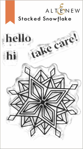 Altenew Stacked Snowflake -leimasin