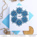 Altenew Stacked Snowflake -leimasin