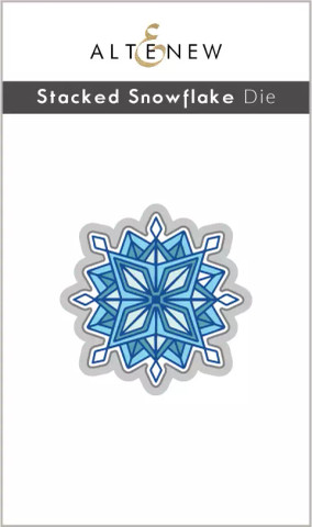 Altenew Stacked Snowflake -stanssi