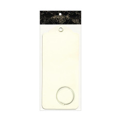 Graphic 45 Large Tag Album -setti, ivory