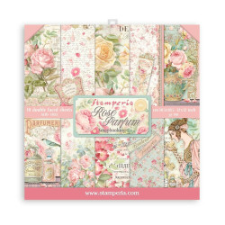 Stamperia paperipakkaus Rose Parfum, 12