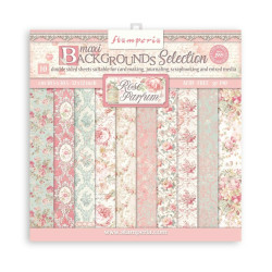 Stamperia paperipakkaus Rose Parfum Maxi Background, 12