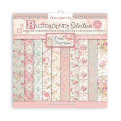 Stamperia paperipakkaus Rose Parfum Backgrounds, 8