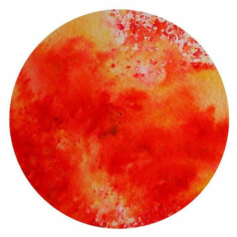 Brusho Crystal Colour -akvarellijauhe, sävy Vermillion