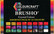 Brusho Crystal Colour -akvarellijauheet, 24 kpl