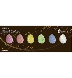 Gansai Tambi -vesivärit, Pearl Colors, 6 kpl