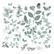 49 and Market Color Swatch: Eucalyptus Acetate Leaves -leikekuvat