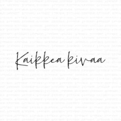 Gummiapan leimasin Kaikkea Kivaa