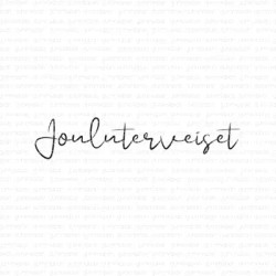 Gummiapan leimasin Jouluterveiset