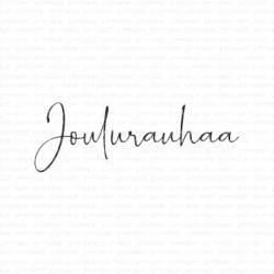 Gummiapan leimasin Joulurauhaa