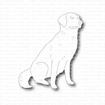 Gummiapan stanssi Golden Retriever